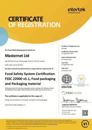 FSSC 2023 Certification